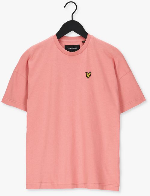 Roze LYLE & SCOTT T-shirt OVERSIZED T-SHIRT - large