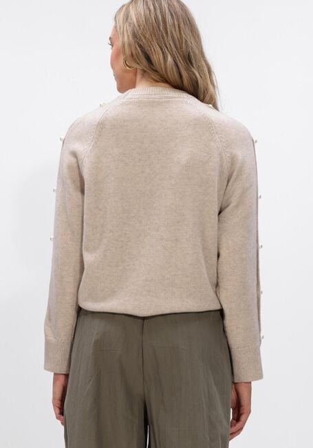 CO'COUTURE ROWAN PEARL SLEEVE KNIT Pulls & Gilets en beige - large