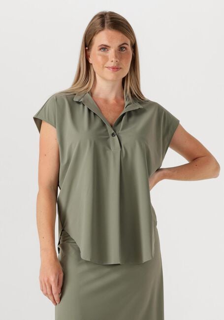 Khaki PENN & INK  BLOUSE - large