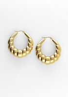 NOTRE-V Boucles d'oreilles OMFW22-013 Doré - medium