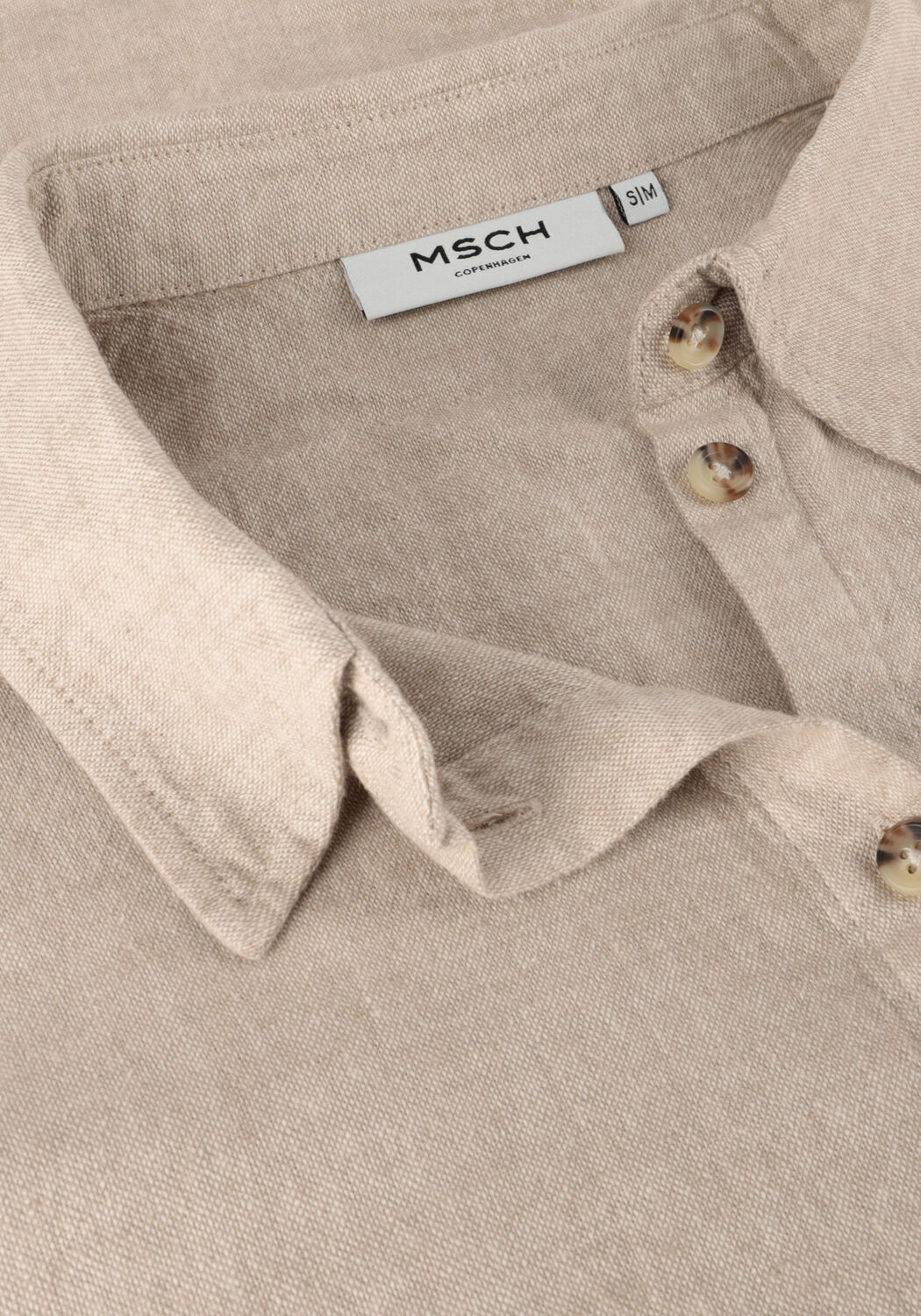 Zand MSCH COPENHAGEN  MSCHGINIA WRAP SHIRT - large