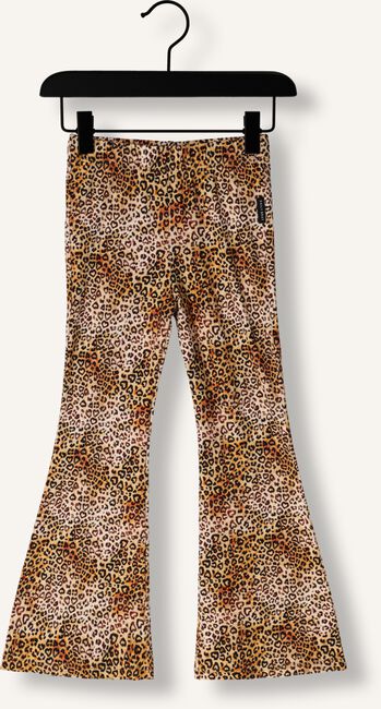 Bruine DAILY BRAT Flared broek LEOPARD HEART FLARED PANTS Bruine DAILY BRAT Flared broek LEOPARD HEART FLARED PANTS - large