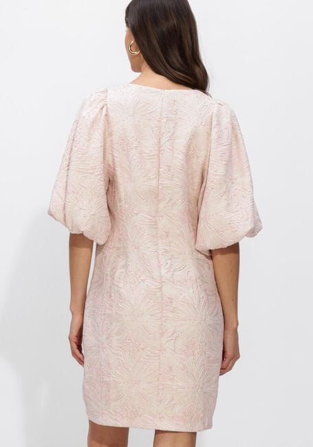Roze NOTRE-V Mini jurk NV-HENDERIKA BROCADE DRESS - large
