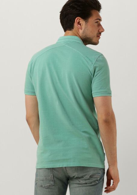 CAST IRON Polo SHORT SLEEVE POLO COTTON GD PIQUE en bleu - large