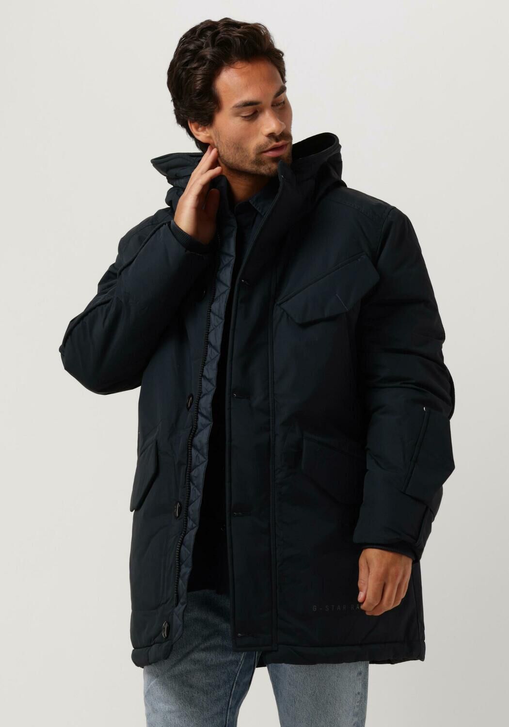 g star raw vodan pdd hdd parka en bleu
