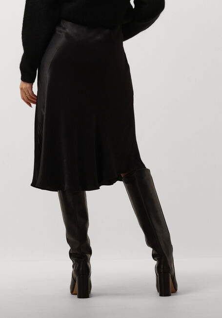 SECOND FEMALE Jupe midi EDDY MW MIDI SKIRT en noir - large