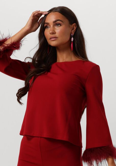 ANA ALCAZAR TOP 080861 Hauts & T-shirts en rouge - large