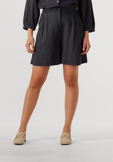 Donkergrijze MSCH COPENHAGEN Korte broek MSCHPENNIE GINIA HW SHORTS - large