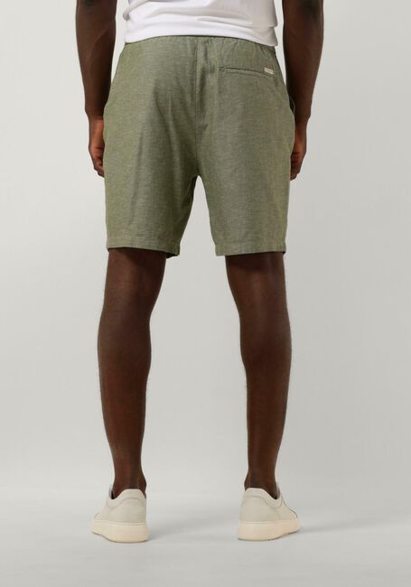 SCOTCH & SODA Pantalon courte FAVE - COTTON/LINEN TWILL BERMUDA en vert - large