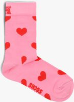 Roze HAPPY SOCKS Sokken KIDS HEART - medium