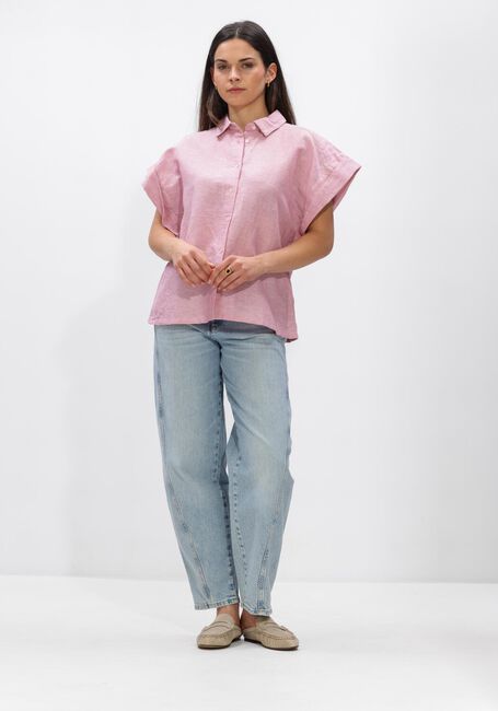 BY-BAR PIXIE LINNEN BLOUSE Blouses en rose - large
