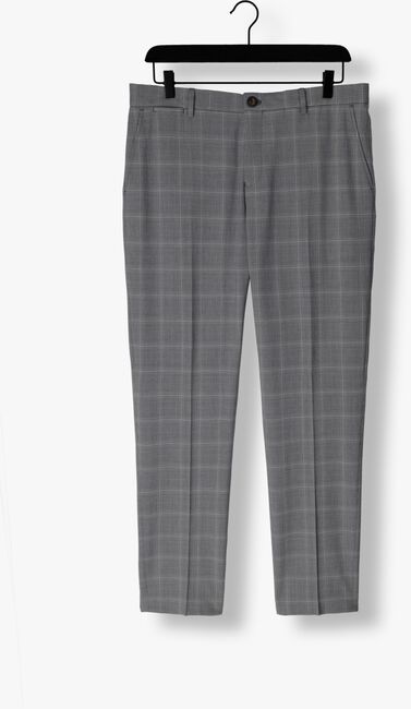 SELECTED HOMME Pantalon SLHSLIM-LIAM GREY/BLUE CHECK TRS FLEX B en gris - large