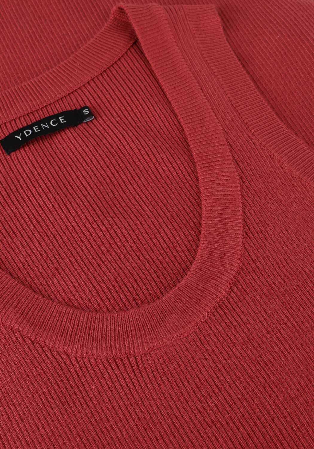 Rode YDENCE Maxi jurk KNITTED DRESS ARIEL - large