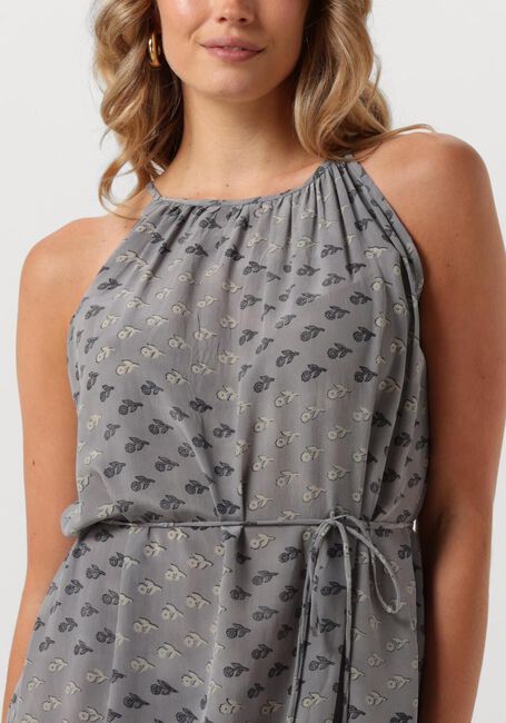 SISSEL EDELBO Robe midi MERIDA SILK STRAP DRESS en beige - large