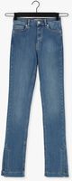 NA-KD Skinny jeans SIDE SLIT SKINNY JEANS en bleu