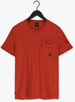 PME LEGEND T-shirt SHORT SLEEVE R-NECK PLAY SINGLE JERSEY en rouge