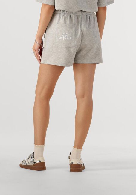 ALIX THE LABEL Pantalon courte LADIES KNITTED SWEAT SHORT Gris clair - large