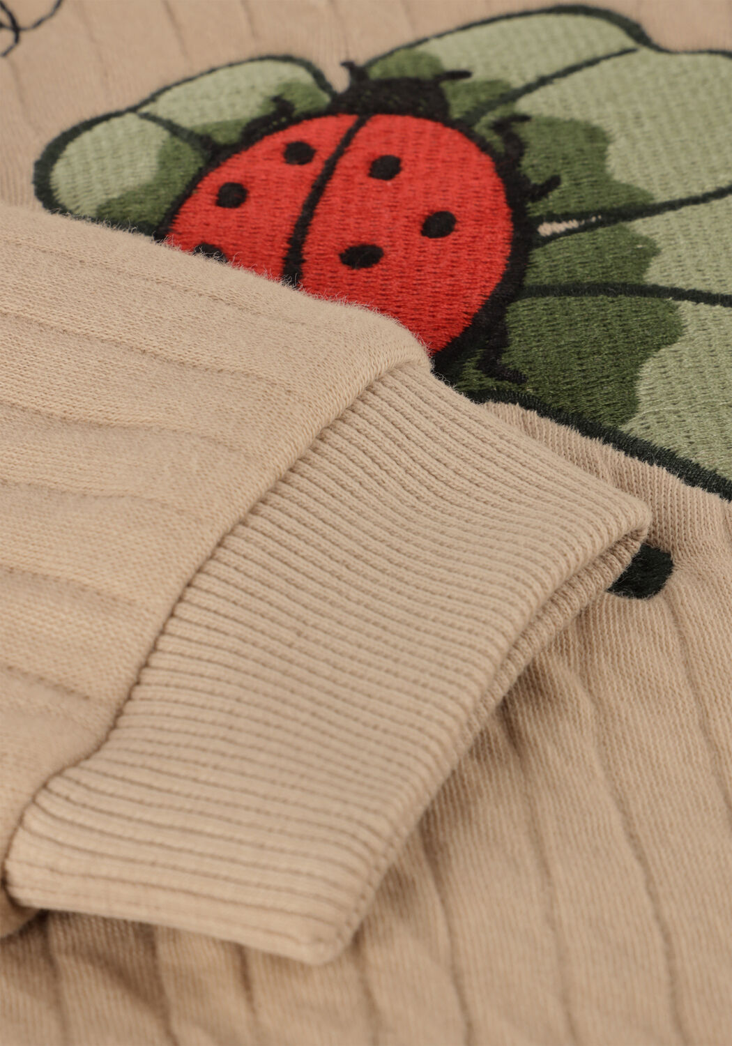 YOUR WISHES Jack LADYBUG QUILTED JACKET en beige - large