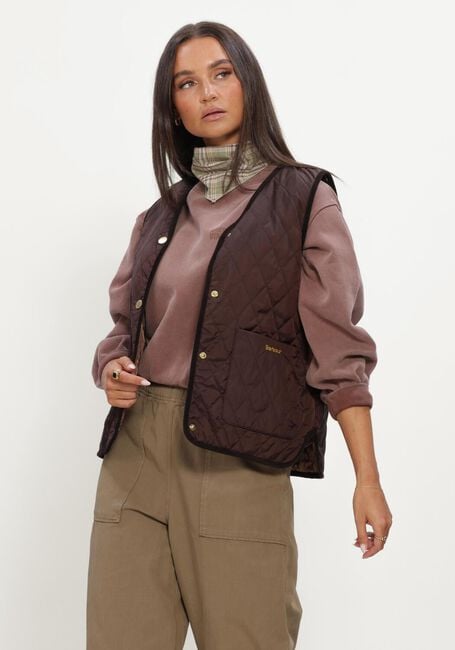 BARBOUR Veste sans manches REIMAGINED ICONS REVERSIBLE TARTAN QUILTED LINER en multicolore - large