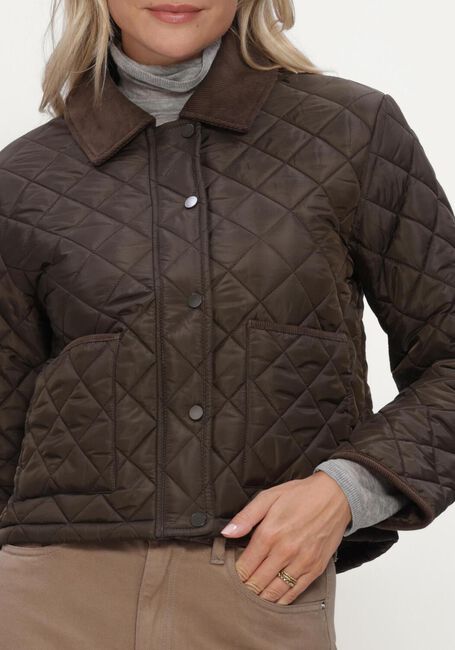 NEO NOIR Veste matelass&eacute; KANYA QUILT JACKE en marron - large