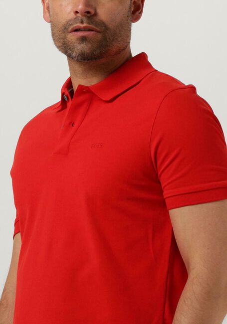 BOSS BLACK Polo PALLAS en rouge - large