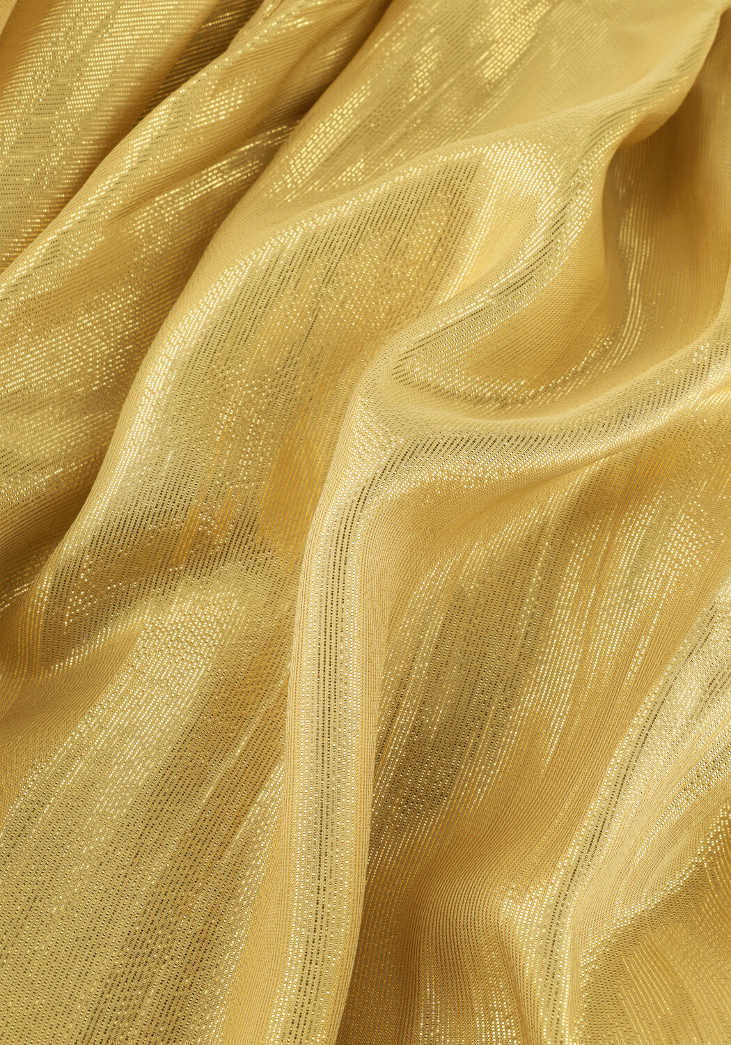 MES DEMOISELLES Jupe maxi LUMIERE en or - large