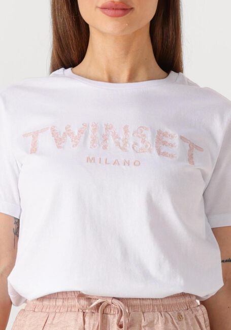 Witte TWINSET MILANO T-shirt 251TT2042 - large