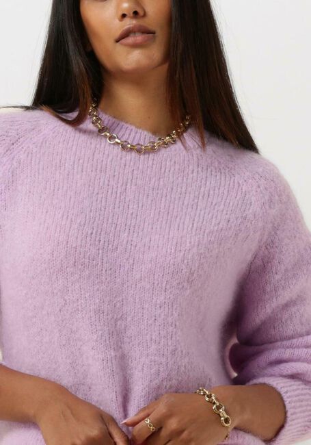SECOND FEMALE Pull MILLIAN KNIT O-NECK Lilas - large