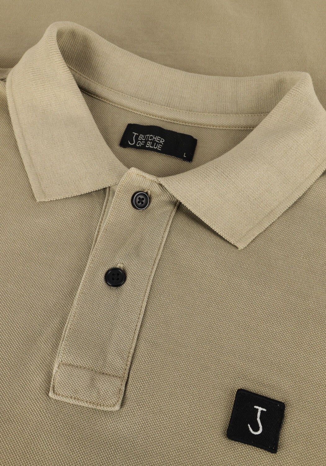 Groene BUTCHER OF BLUE Polo ARMY PIQUE POLO - large