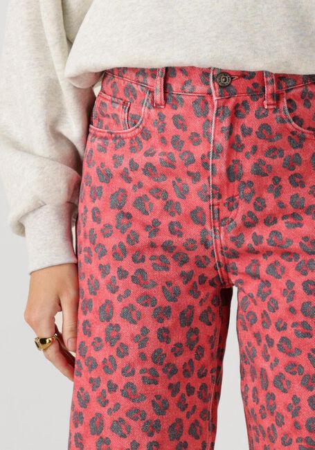 Rode BY-BAR Wide jeans LEW RED CHEETAH PANTS - large