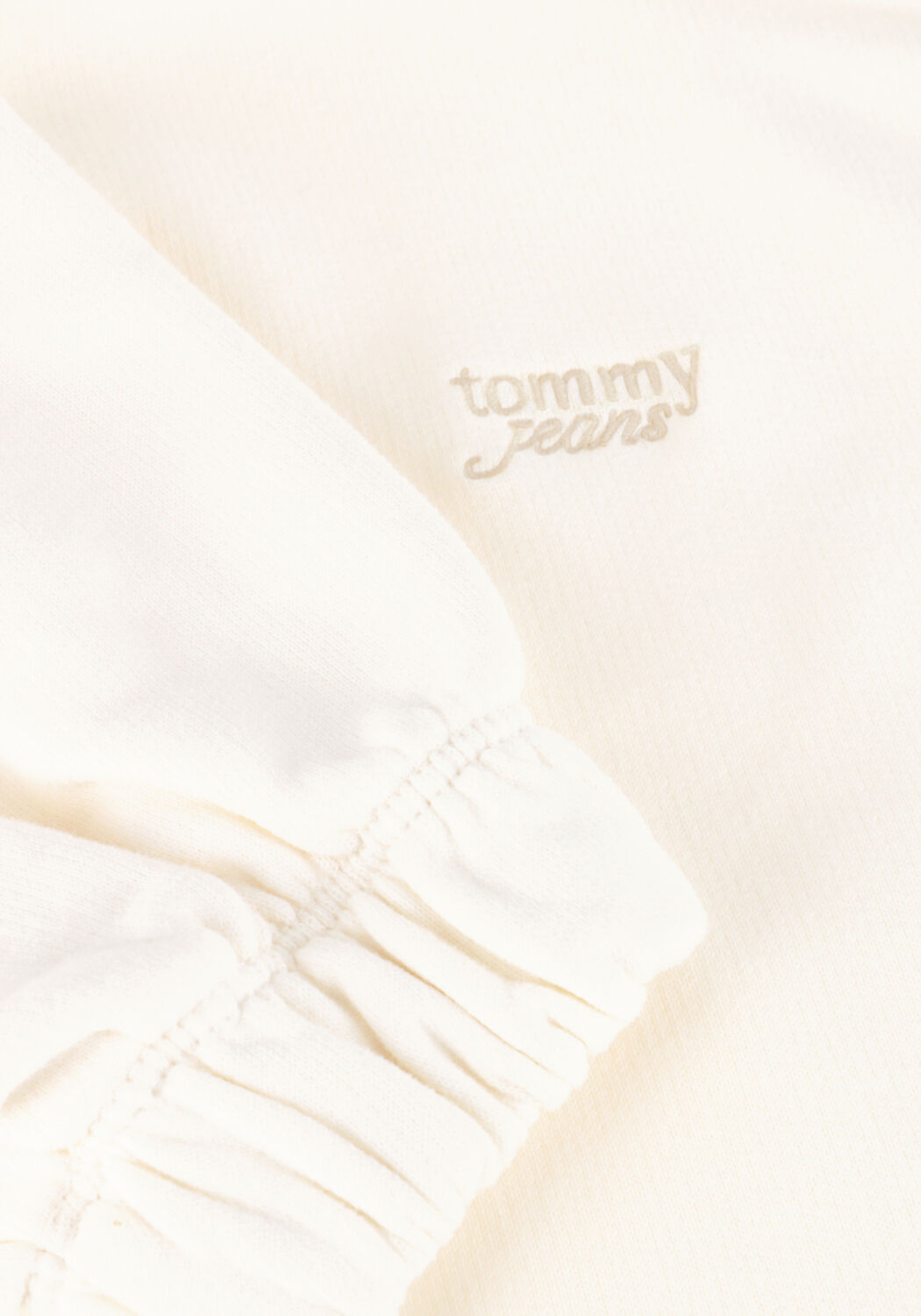 TOMMY JEANS Chandail TJW CRP GMD SCRIPT HOODIE &Eacute;cru - large