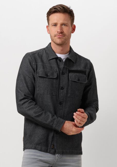 PME LEGEND LONG SLEEVE SHIRT CTN 2TONE FLANNEL TWILL Chemises en noir - large