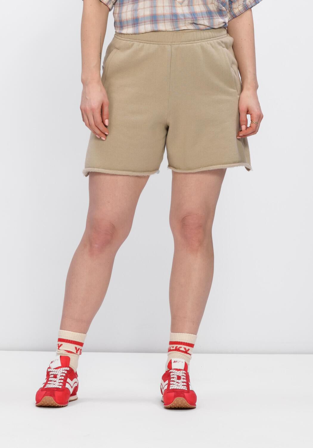 PENN & INK Pantalon courte SHORTS en marron - large