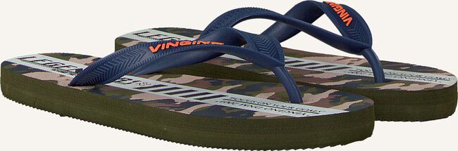 Groene VINGINO Teenslippers RENS Groene VINGINO Teenslippers RENS - large