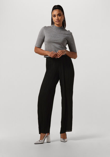 MSCH COPENHAGEN Pantalon large MSCHBEVIN PANTS en noir - large