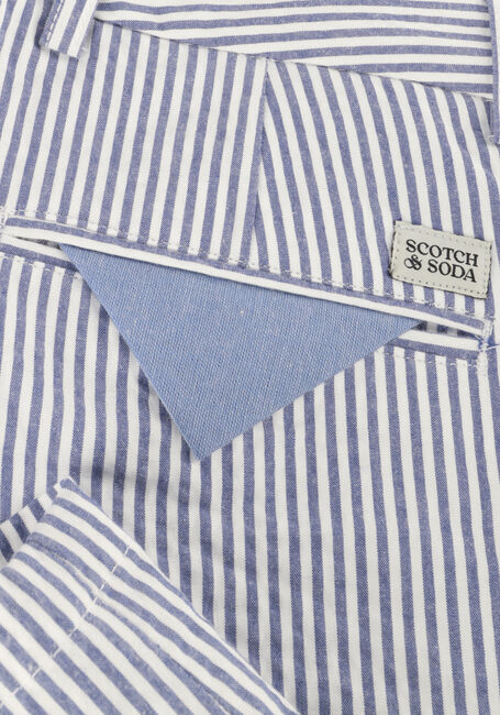 SCOTCH & SODA Pantalon courte SEERSUCKER CHINO SHORTS Bleu clair - large