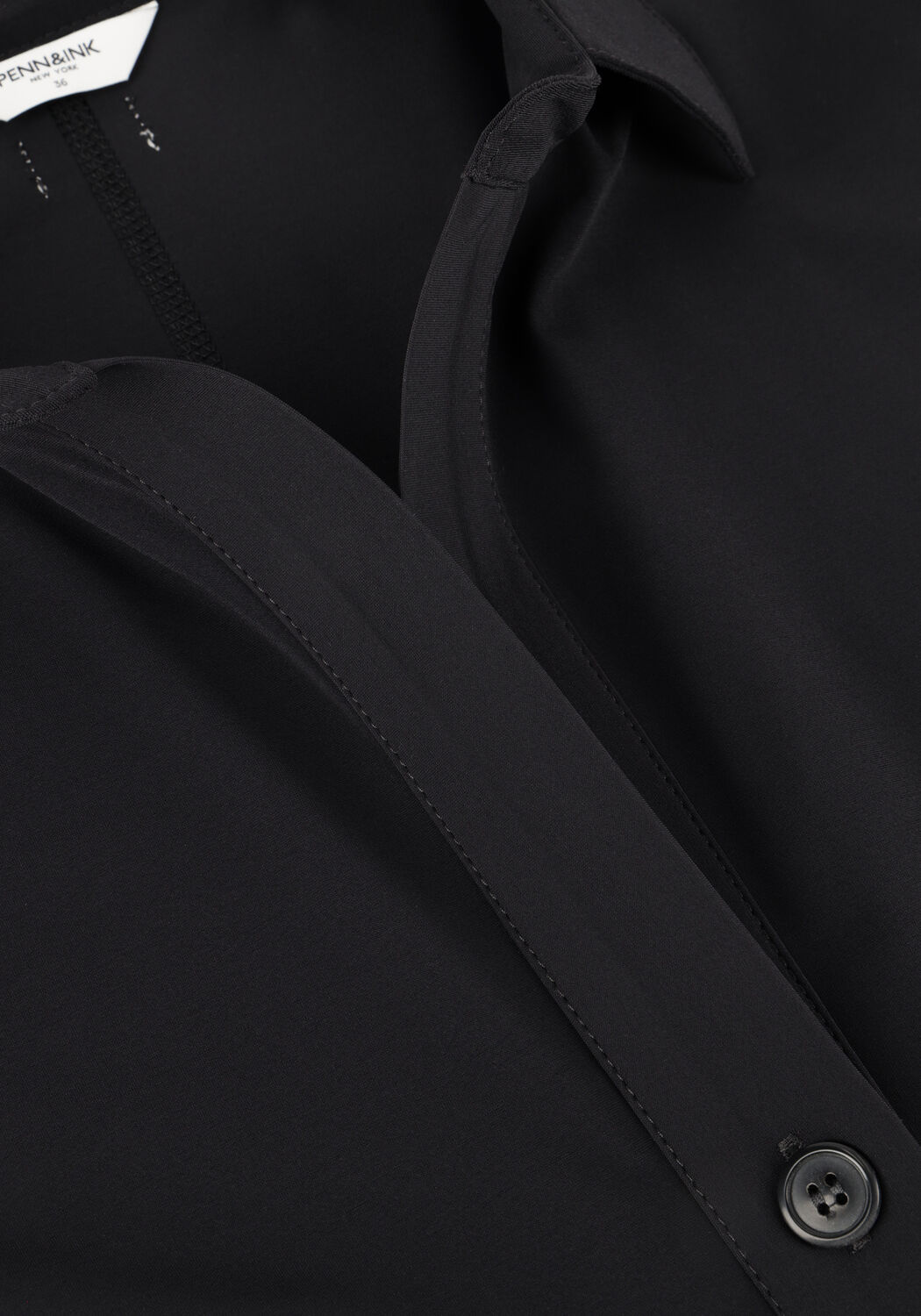 Zwarte PENN & INK Mini jurk DRESS - large