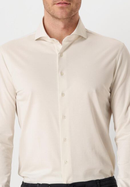 PROFUOMO Chemise classique SHIRT X-CUTAWAY JAPANESE KNITTED Écru - large