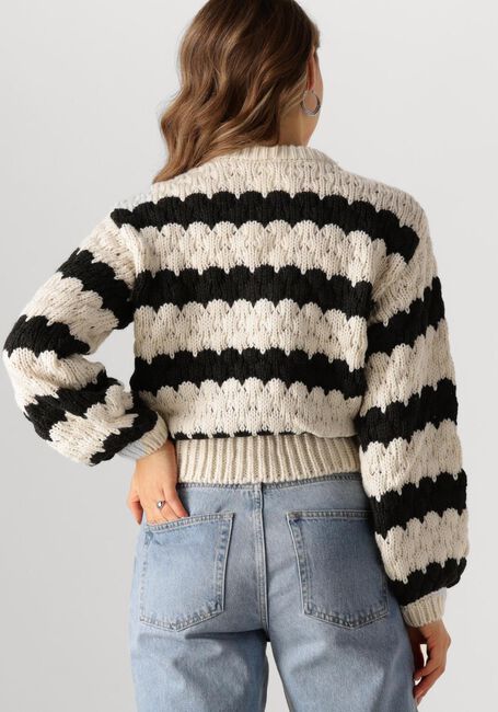 Y.A.S. Pull YASBUBBA LS KNIT PULLOVER en blanc - large
