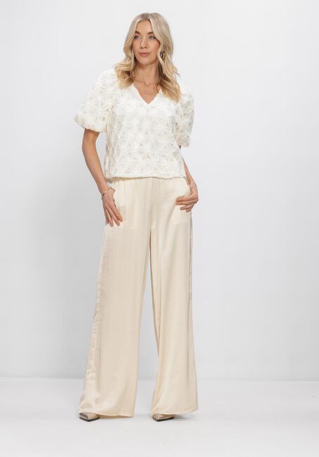 Gebroken wit FREEBIRD Broeken/jumpsuits WV-SATIN-AIR-26-1 - large