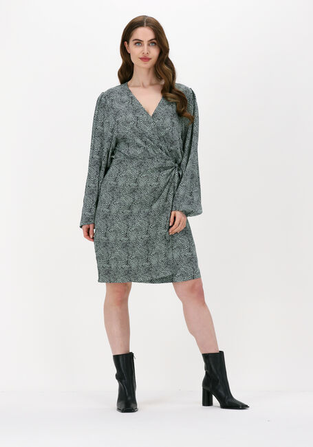 ANOTHER LABEL Mini robe MIA DRESS en gris - large