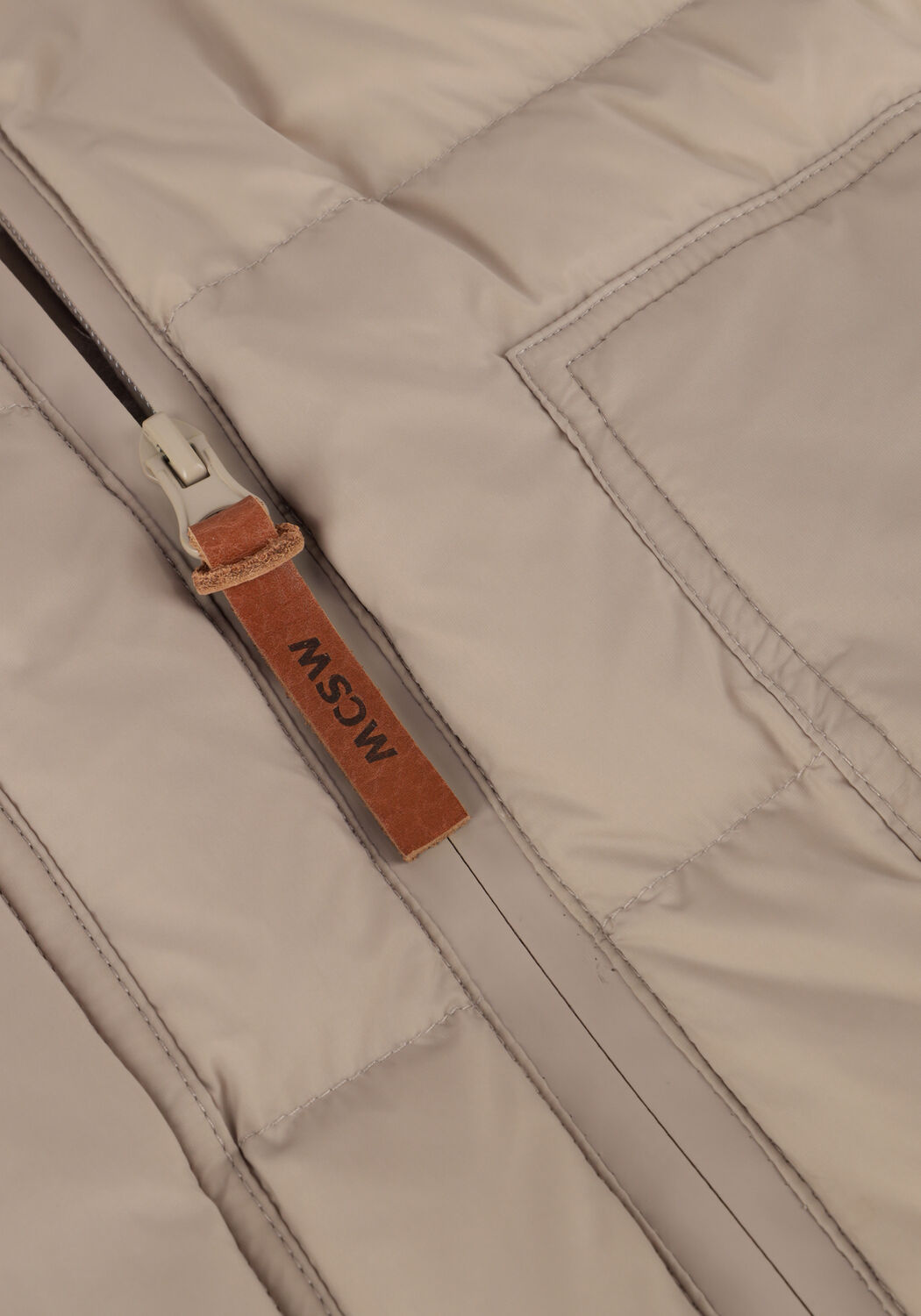 Taupe MOSCOW Gewatteerde jas 07-08-OGGY - large