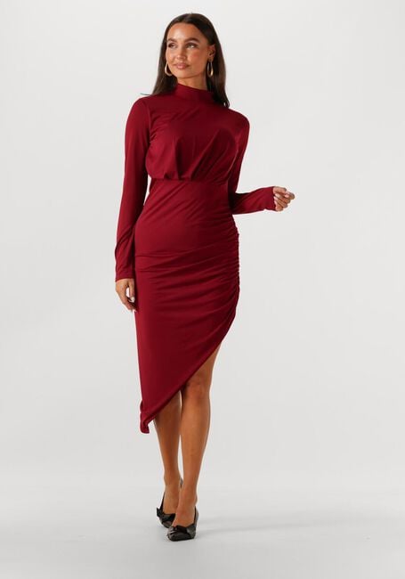 Bordeaux SILVIAN HEACH Midi jurk MIDI DRESS KIRUNDO - large