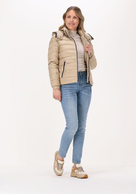 Gouden TOMMY HILFIGER Gewatteerde jas TWO TONE LW DOWN JACKET - large