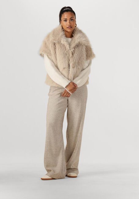 NUKUS Gilet LOUA GILET en beige - large