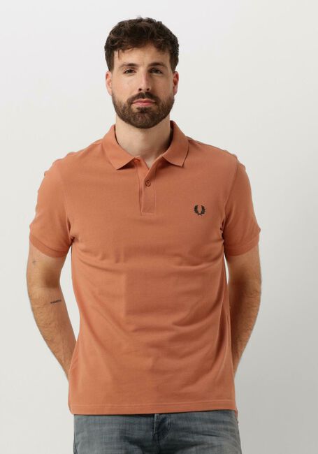 FRED PERRY Polo THE PLAIN FRED PERRY SHIRT en orange - large