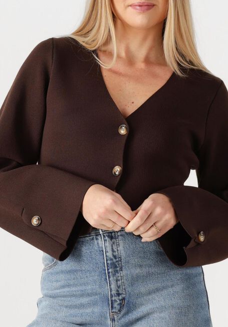 Bruine NEO NOIR Vest FULVIA KNIT BLOUSE - large