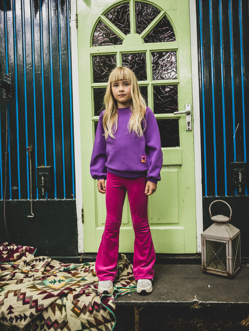 Fuchsia LOOXS Little Flared broek 2531-7606 - large
