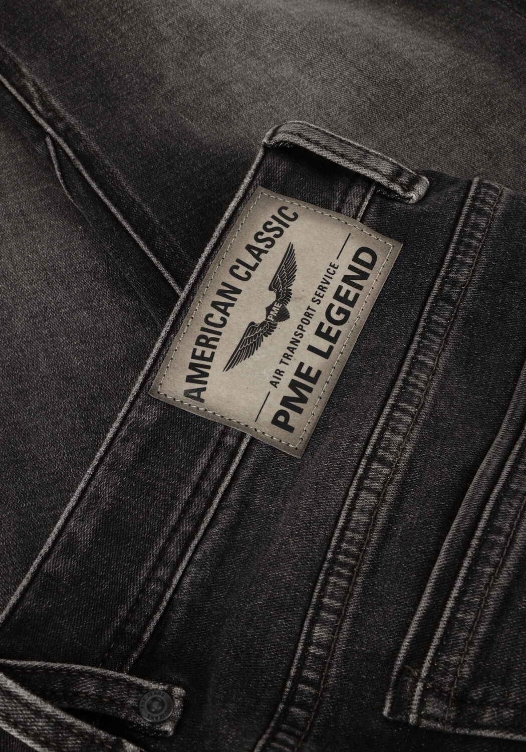 Grijze PME LEGEND Slim fit jeans TAILWHEEL - large