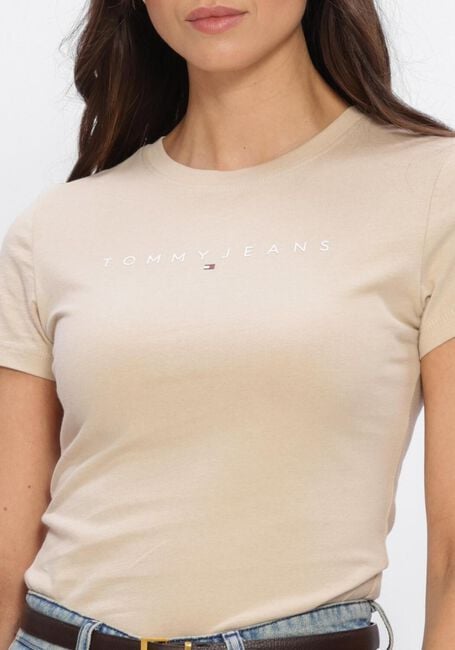 TOMMY JEANS T-shirt TJW SLIM LINEAR TEE EXT Sable - large